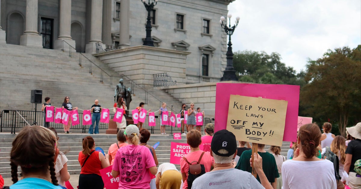 South Carolina abortion ban violates state's constitution, state Supreme Court rules