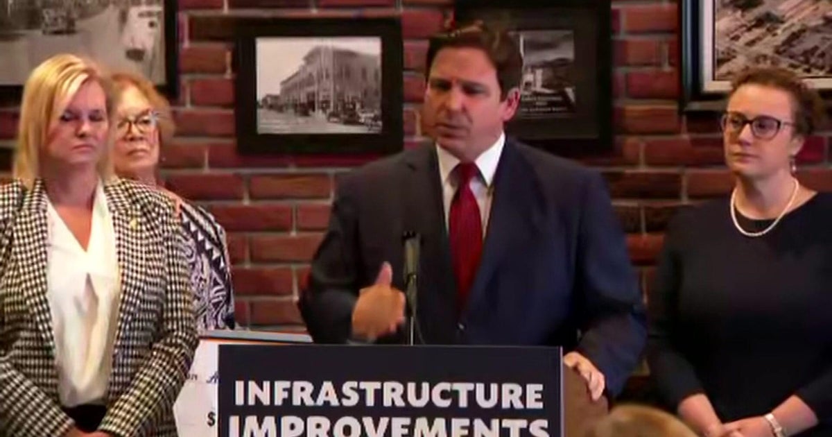 Gov. Ron DeSantis usually takes intention at opponent Charlie Crist’s managing mate