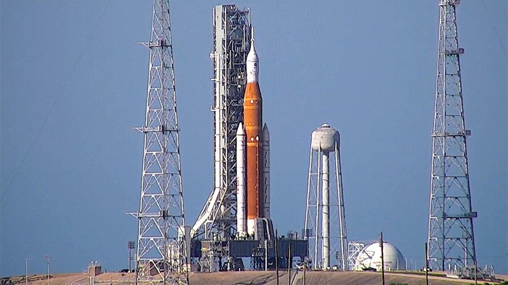 Pending final review, NASA clears Artemis moon rocket for second launch ...