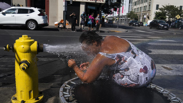 APTOPIX California Heat Wave 