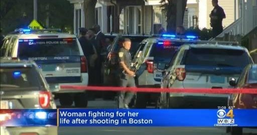 Woman fighting for her life after Boston shooting CBS Boston