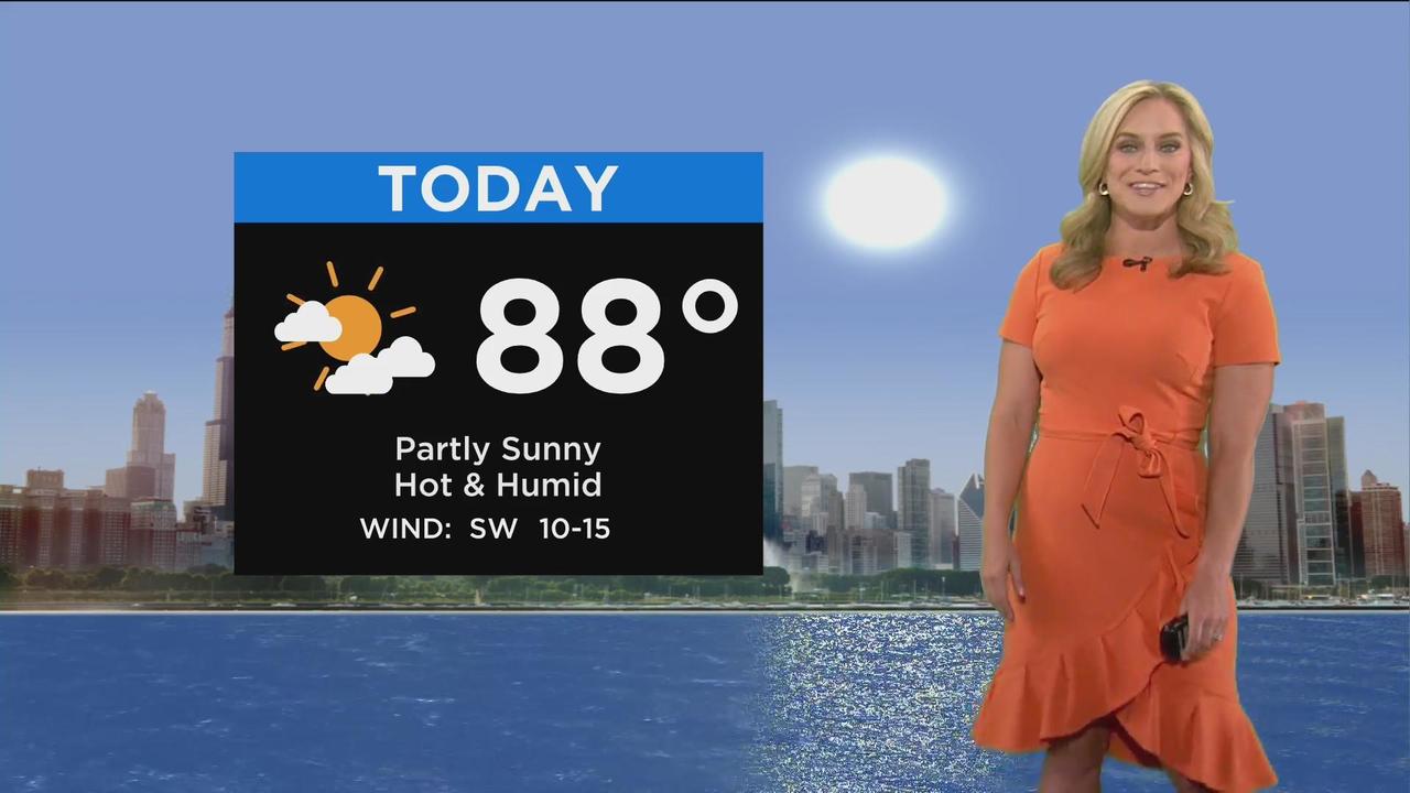 Chicago First Alert Weather: Hot start to the weekend - CBS Chicago