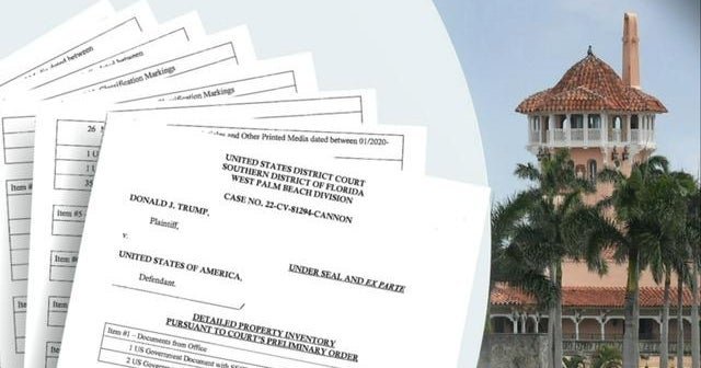 Judge unseals more parts of Mar-a-Lago affidavit
