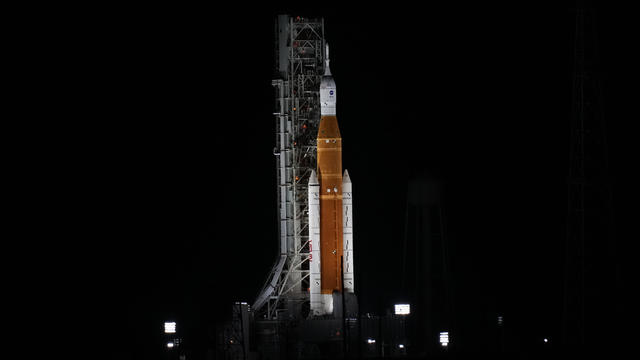 NASA Moon Rocket 