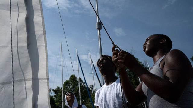 Sailing is overwhelmingly a White sport, an effort in Annapolis is trying to change that 