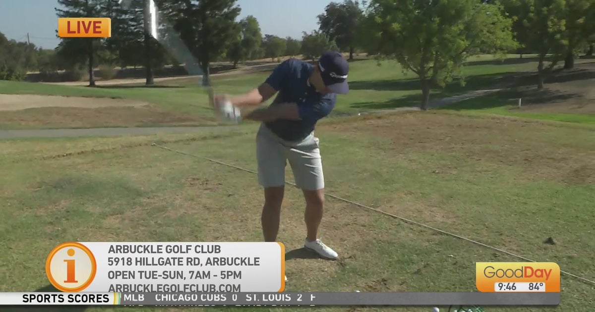 Golf Pro at Arbuckle Golf Club Good Day Sacramento