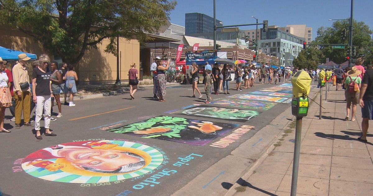Chalk Art Festival celebrates 20 years CBS Colorado