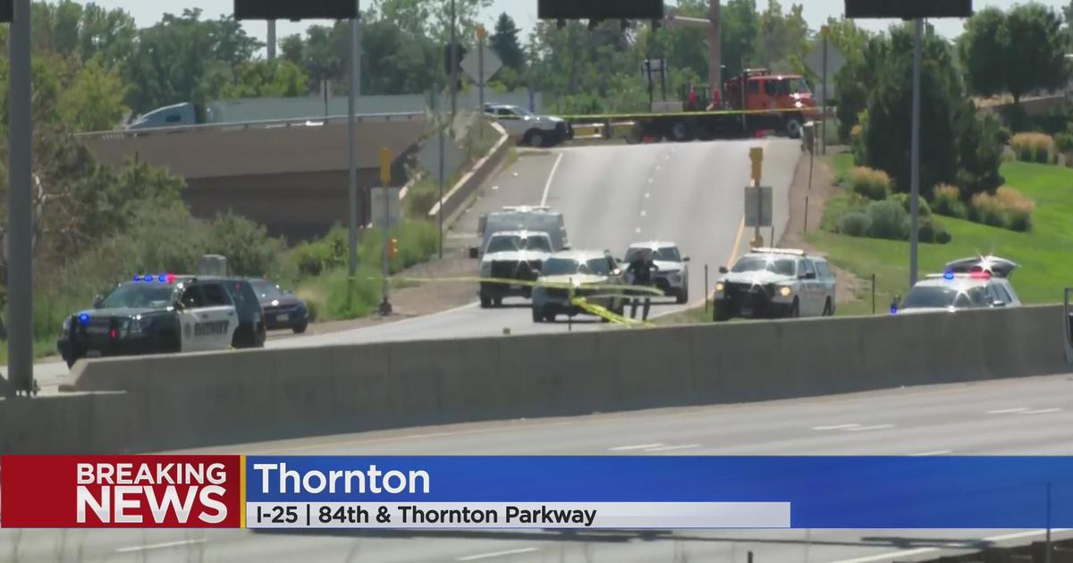 Roadblock: 1 Dead In Shooting Involving Thornton Police On I-25 Near ...