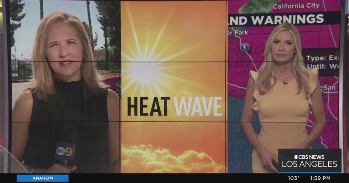 Excessive Heat Warnings In Place Across Southland Cbs Los Angeles