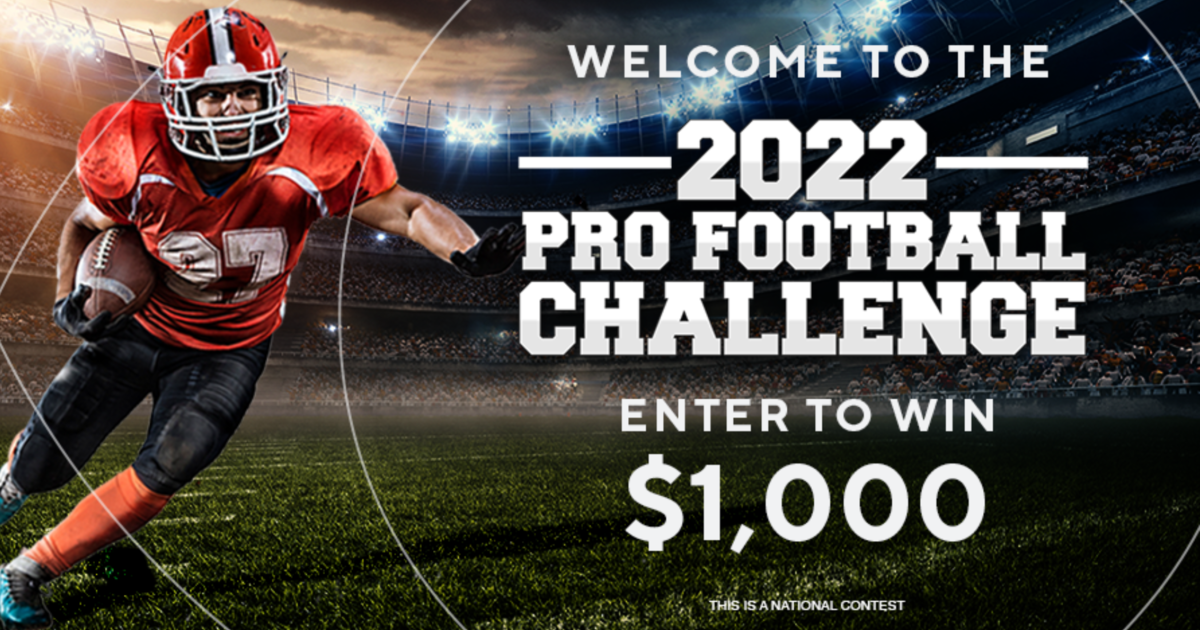 Sign up for the 2022 WJZ Pro Football Challenge - CBS Baltimore