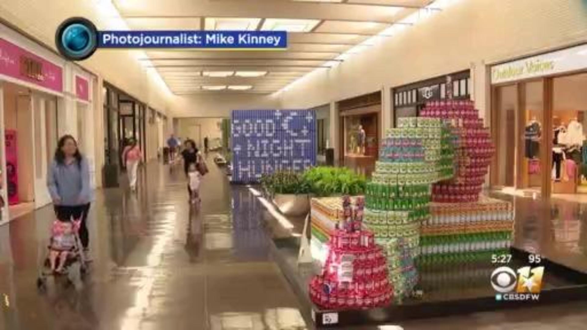 Canned' canvases on display at NorthPark Center for annual CANstruction  competition