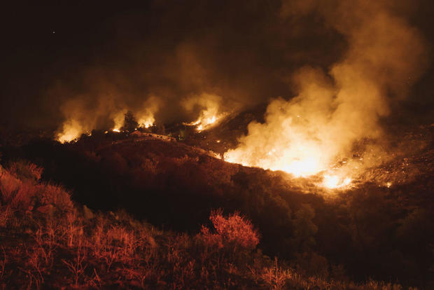 Fairview Fire Forces Evacuations In California 