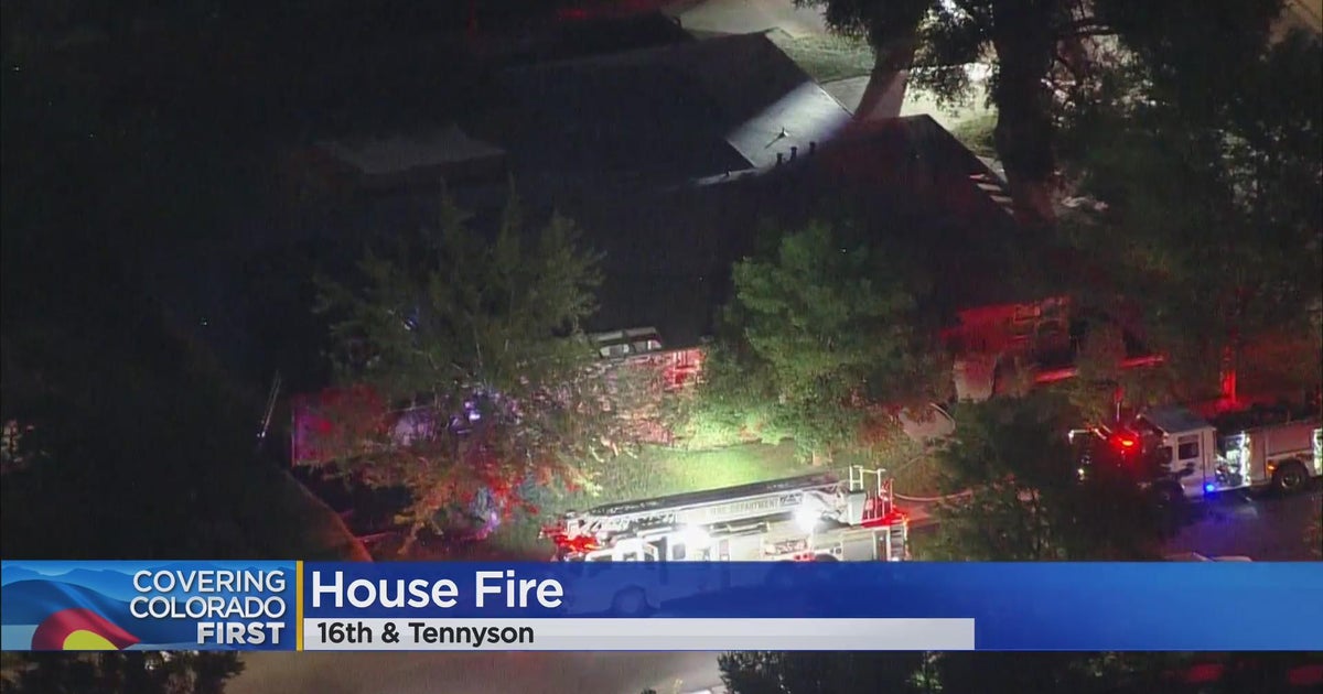 No one injured in two separate house fires in Denver area CBS Colorado