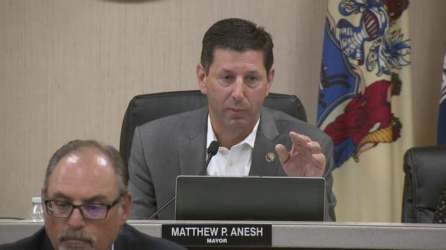 South Plainfield Mayor Matthew Anesh speaks at a City Council meeting. 