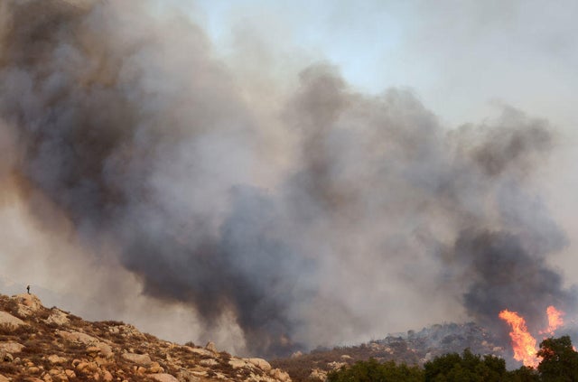Fairview Fire Breaks Out In Hemet 