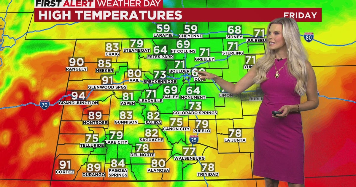 Massive Cool Down Is Almost Here - CBS Colorado