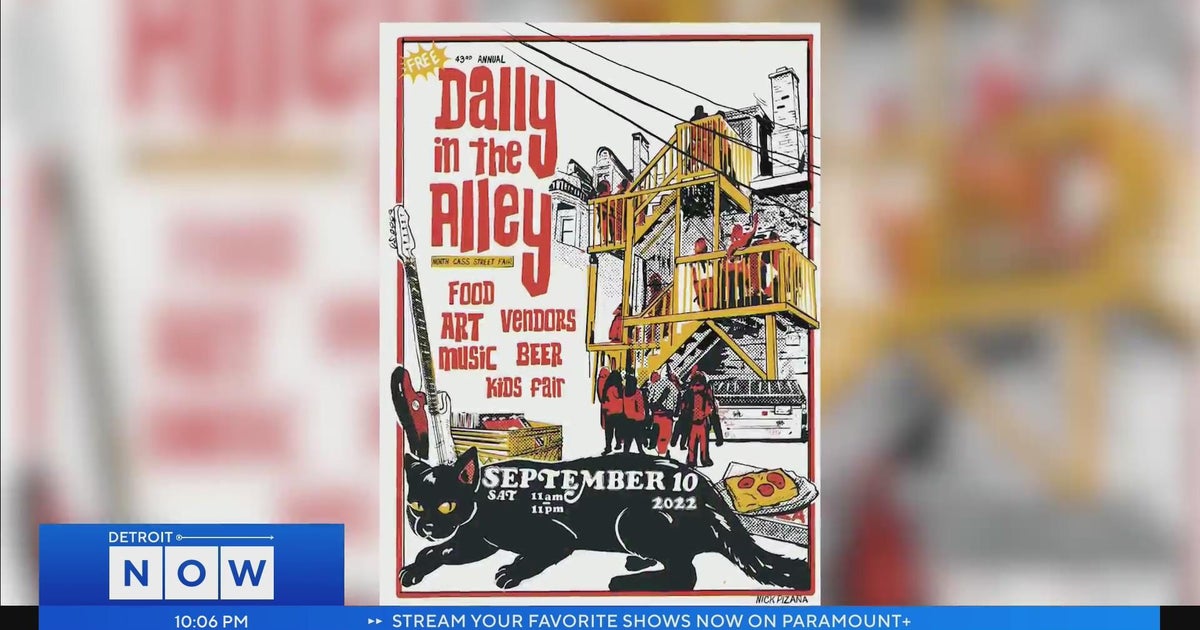Dally in the Alley returns to Detroit this year - CBS Detroit