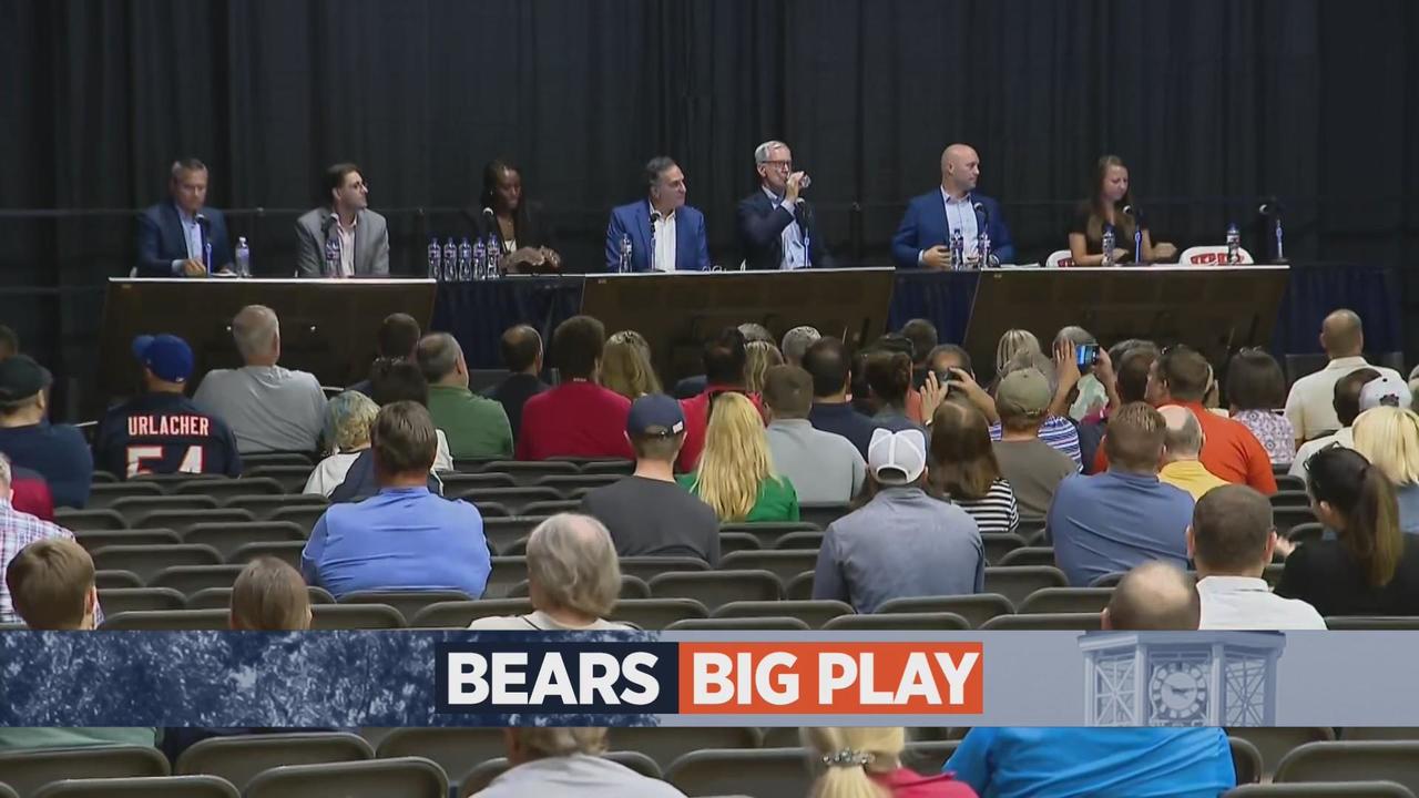 Chicago Bears latest news, team CEO meets Arlington Heights