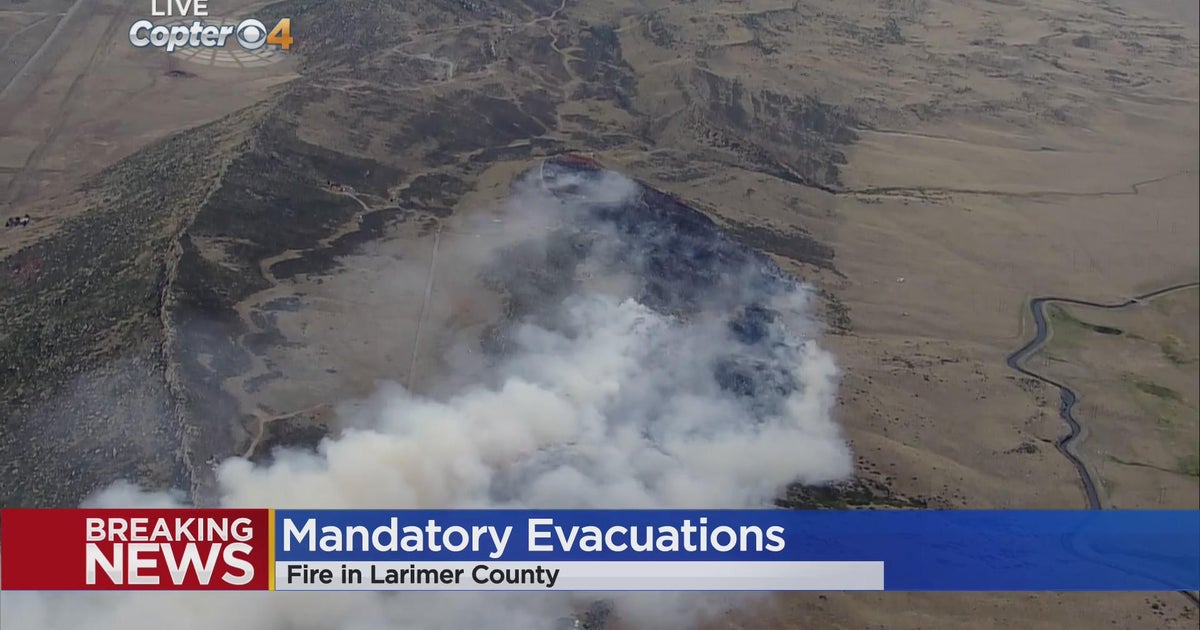 Mandatory evacuations ordered for County Road 21 Fire - CBS Colorado