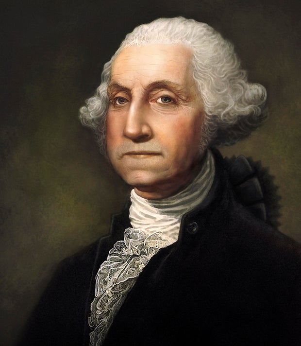George Washington Digitally Generated Portrait