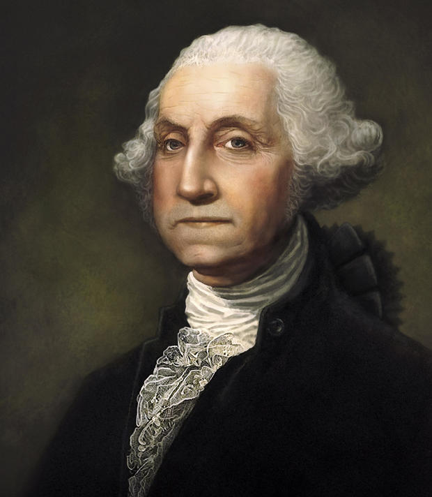 George Washington Digitally Generated Portrait 
