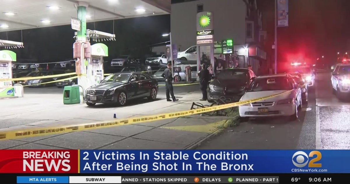 2 shot at Bronx gas station - CBS New York