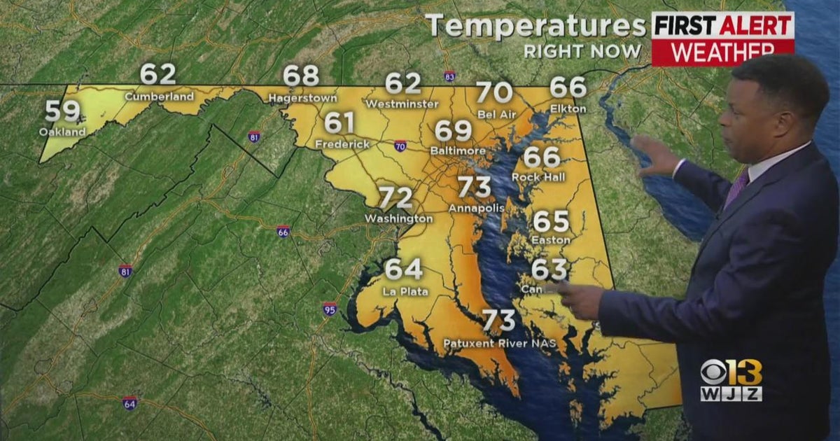 First Meteorologist Derek Beasley has your Friday night forecast CBS