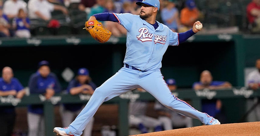 Jays drop series finale to Rangers behind strong Perez start - CBS Texas