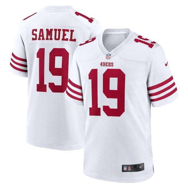 Men's San Francisco 49ers Deebo Samuel Nike player game jersey 