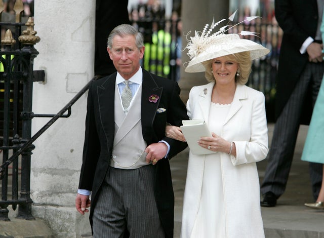 Georges De Keerle / Getty ImagesHRH Prince Charles & Mrs Camilla Parker Bowles Marry At Guildhall Civil Cer 
