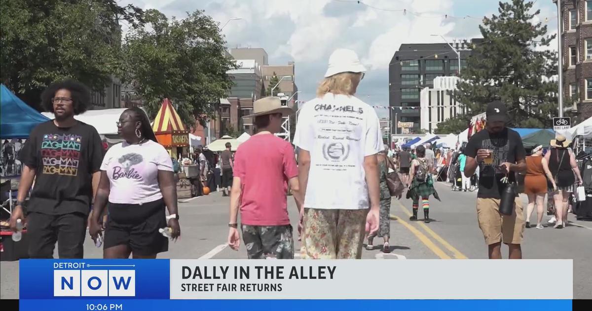 Dally in the Alley is back CBS Detroit