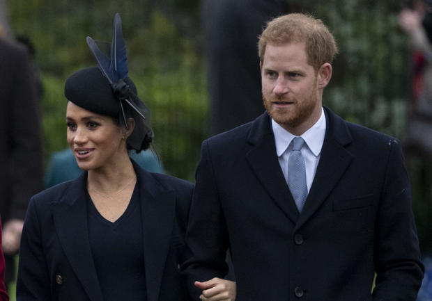 Prince Harry, Duke of Sussex and Meghan, Duchess of Sussex Attend Church On Christmas Day 