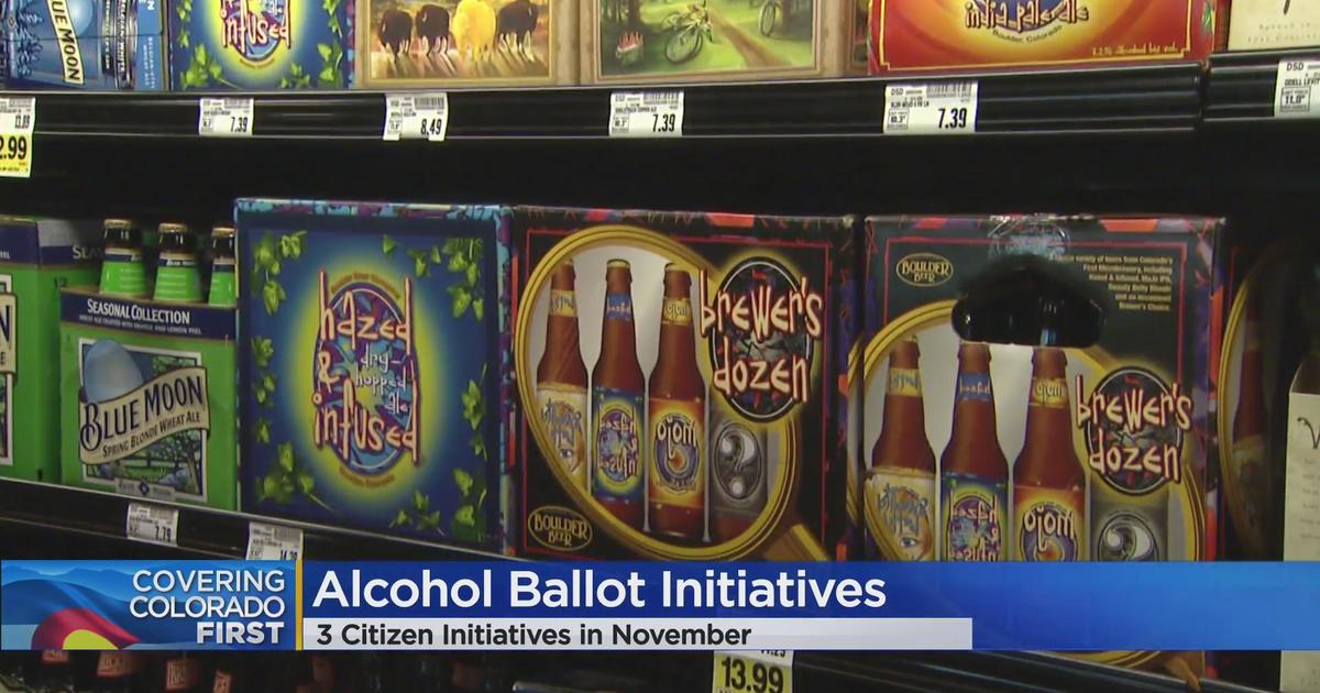 3 initiatives over alcohol on Colorado ballot CBS Colorado
