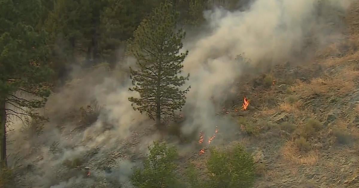 Fire near Dutch Flat grows to 48 acres and is 65% contained - CBS ...