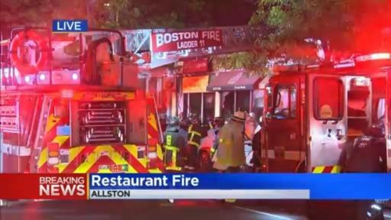 Border Cafe closed after 2-alarm fire hits restaurant - The Boston Globe