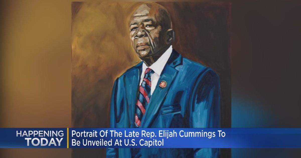 Elijah Cummings Official Portrait To Be Unveiled At Capitol Complex Cbs Baltimore