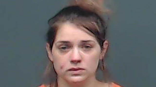 This undated booking photo provided by the Bi-State Detention Center in Texarkana, Texas, shows Taylor Rene Parker. 