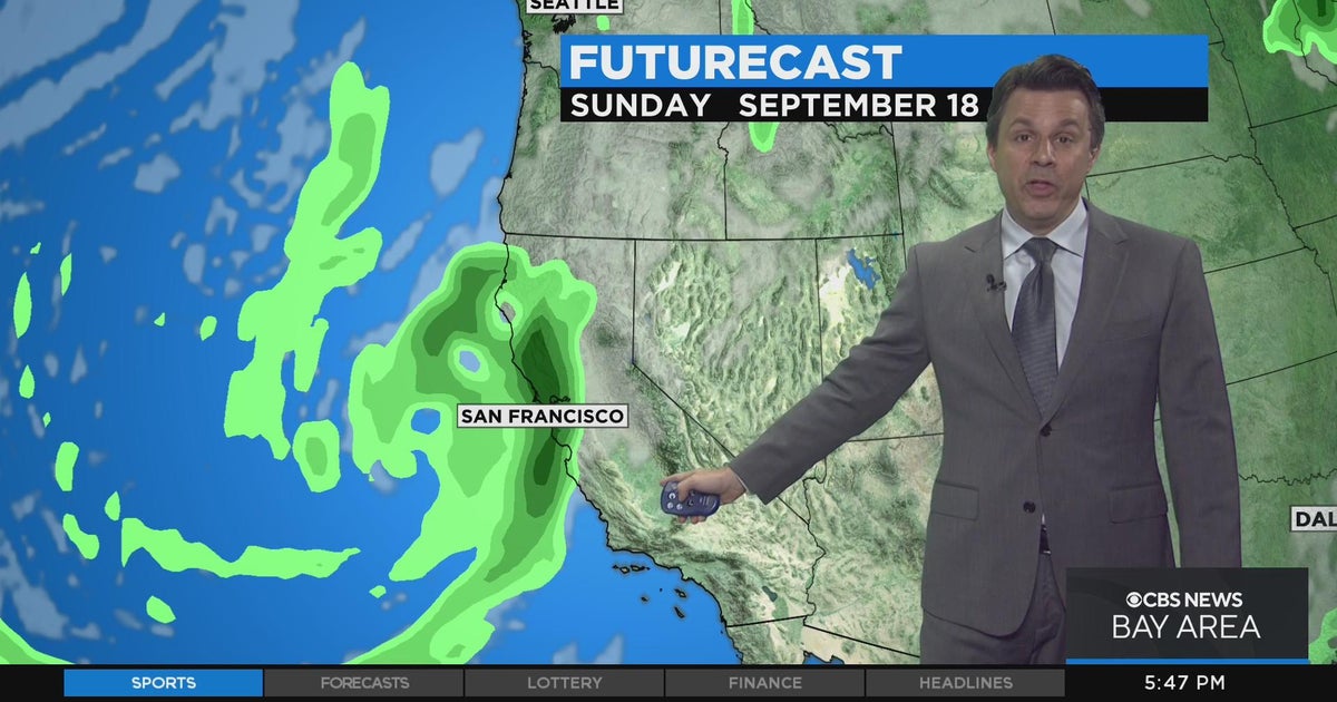 Wednesday night First Alert weather forecast with Darren Peck - CBS San ...