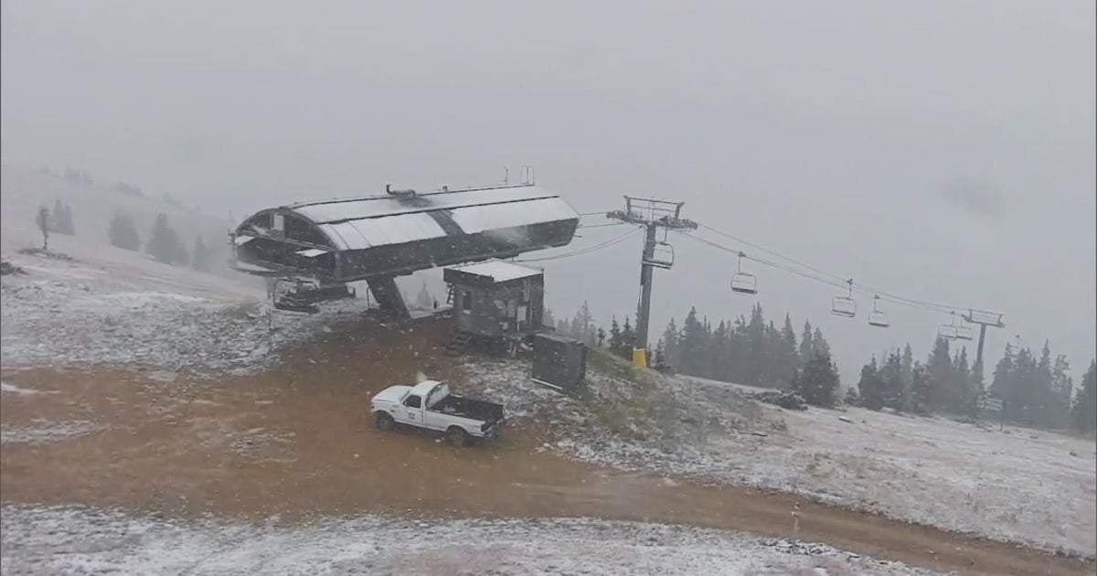 Snow hits Colorado's high country CBS Colorado