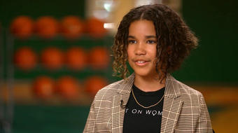 11-year-old sports reporter on how covering the WNBA empowers her 