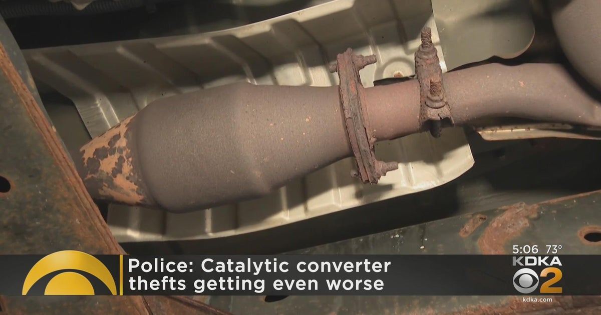 Pittsburgh police investigating sharp uptick in catalytic converter