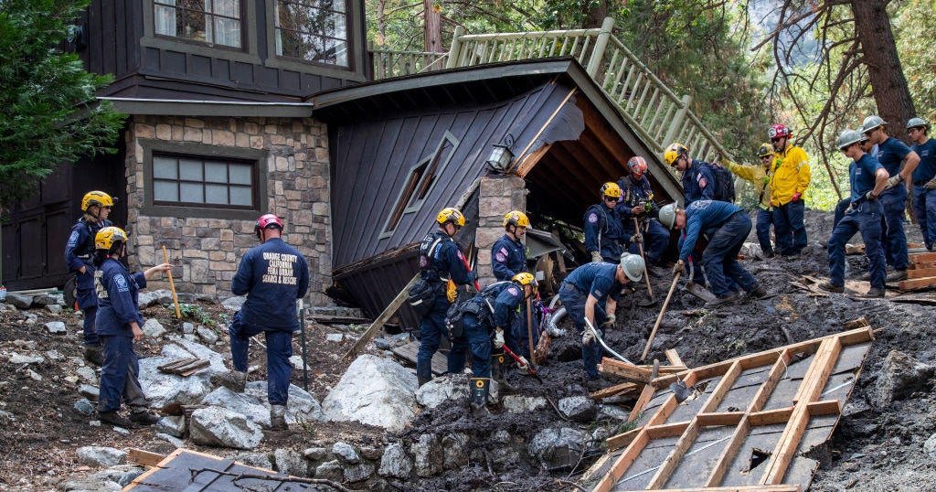 Body of woman found in San Bernardino after being swept away in