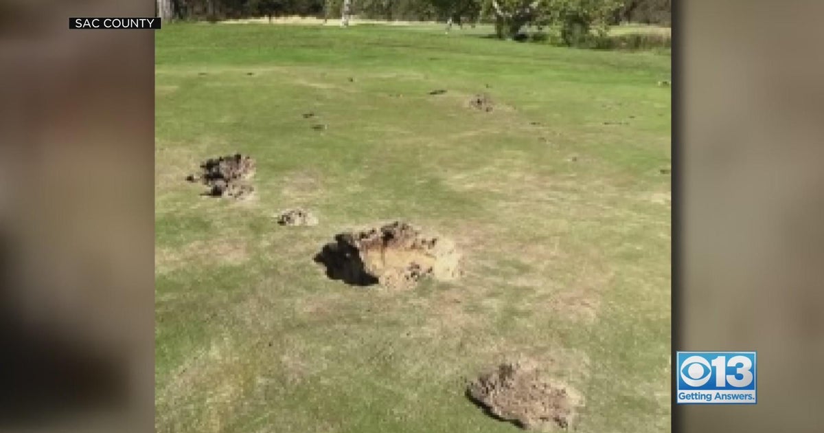 Elverta golf course vandalized with a racist symbol and offensive words