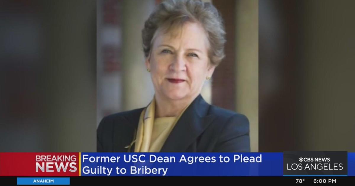 Former Usc Dean Agrees To Plead Guilty To Bribery Cbs Los Angeles