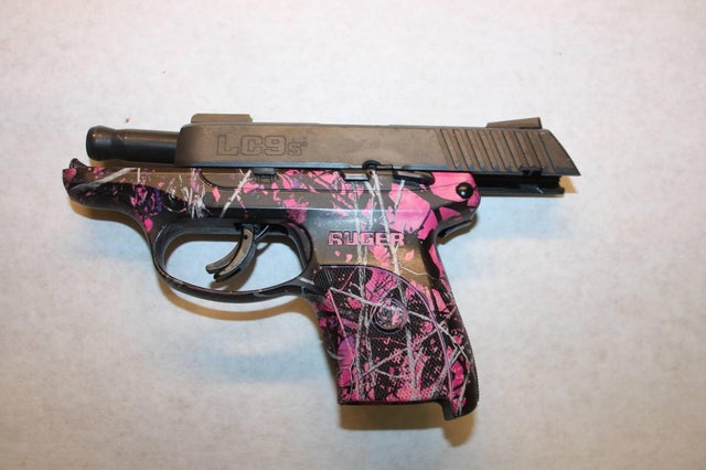 Michael Barisone's handgun