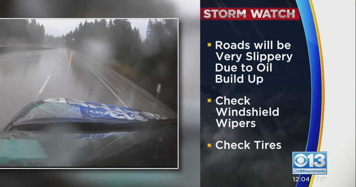 Beware of slippery roads as 1st rain of season expected this weekend