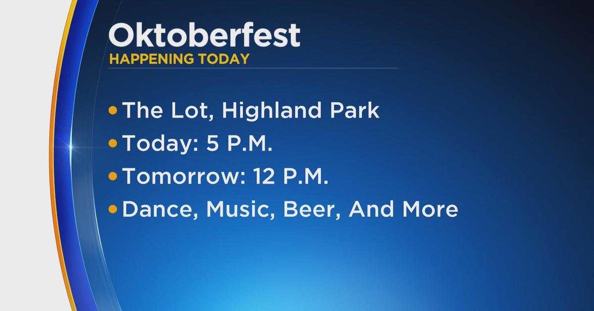 Oktoberfest kicks off this weekend in downtown Highland Park CBS Chicago
