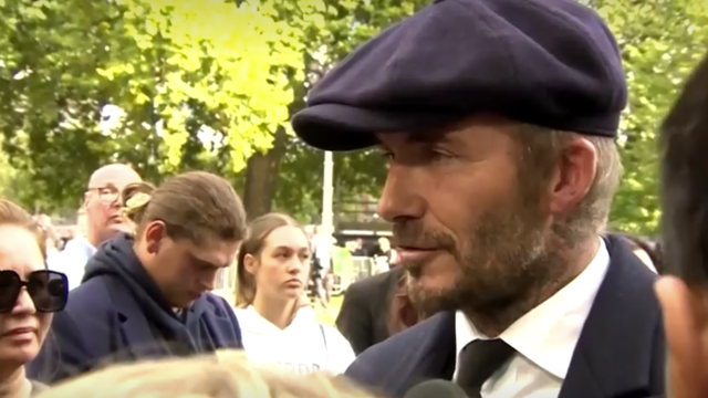 David Beckham waits over 12 hours in line to pay respects to Queen Elizabeth II