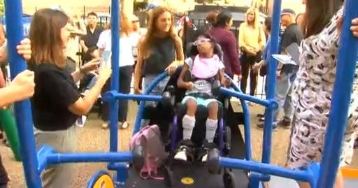 New ADA compliant CPS playground now open at Wilma Rudolph Learning