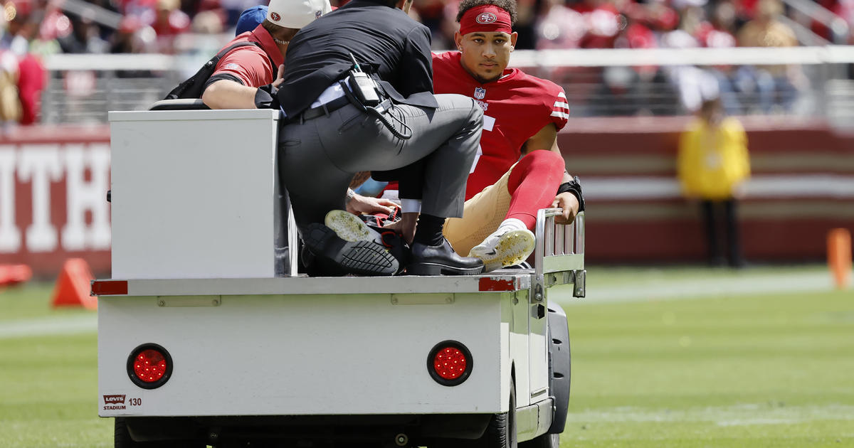 49ers QB Trey Lance out for season with broken ankle – NBC4 WCMH-TV